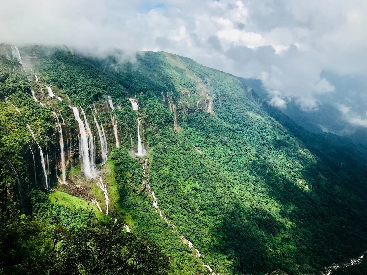 Meghalaya's Majestic Waterfalls